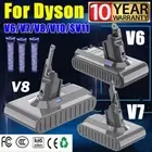 9500mAh Battery for Dyson V6 V7 V8 V10 SV10 SV11 SV12 DC72 Animal SONY & Filter