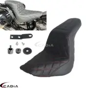 Club Style Step Up Seat w/Leather Gel Pad For Harley Sport Glide FLSB FXLR FXLRS