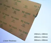 Nitrile Cork Gasket Sheet Fuel & Oil Resistant 1.5mm Thickness Smaller Sizes