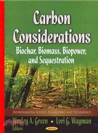 在飛比找三民網路書店優惠-Carbon Considerations ― Biocha