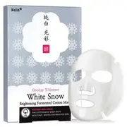 Nella - Oneday Whitener White Snow Brightening Fermented Cotton Mask Set 29g x 5pcs