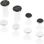 FOMIYES Silicone Toe Separators Set 8 Pack Toe Separators for Nails Polish Pedicure Toe Spacers Women's Toe Spacers Nail Art Toe Spacers Comfortable and Sturdy