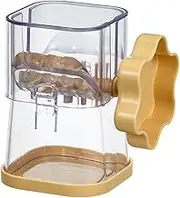 EUIOOVM Kitchen Blender For Nut Crushing And Chocolate Grinding Effortless And Efficient ABS Blender Smoothie-maker Spread, Yellow, 7.2 * 7.2 * 10CM