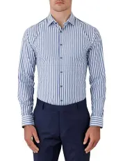[Gibson] Motion Slim Fit Shirt in Blue