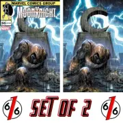 MOON KNIGHT #30 TYLER KIRKHAM Trade Dress & Virgin Variant Set