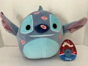 Squishmallows Disney Stitch 8” Plush 2025 Valentine's Day Kisses New