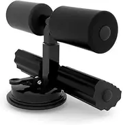 Sit-Up Assistant Abdominal Roll-Up Machine Suction Type Abdominal Fitness Equipment for Home Double-Rod Belly Curler B