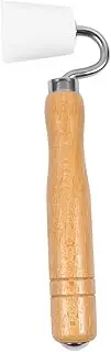 Wooden Handle Pom Roller Tool Pressure Roller for Quilting Construction Roller Rolling Wheel