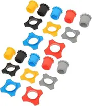 TEMPNAP 10Sets Mic Slip Ring Rubber Protection for Handheld Microphones Four Corner Drop Prevention for Ktv Outdoor Parties and Interviews