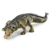 Schleich 7.5'' Alligator Wildlife Animal Action Figure Kids/Children Toy 3-8y