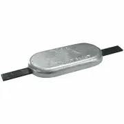 ANODES - ZINC OVAL BLOCK WITH STRAP