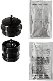 Katadyn Water Filter's Active Carbon Bottle Adaptor Spares, Black, One Size