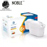 6 PCS BRITA MAXTRA+ Replacement Water Filter Cartridges with Box Reduces Chlori