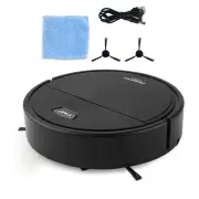 3-in-1 Sweeping Vacuum Mopping Rechargeable Smart Cleaning Robot 1200Pa Power Suction Large Capacity Dust Collection Box
