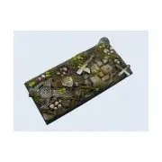 Micro Art Mini Base Graveyard 50x100mm Graveyard - Chariot Base Pack New