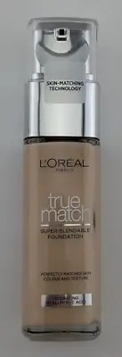 L'Oreal True Match Foundation Super-Blendable 2.N Vanilla 30ml NEW