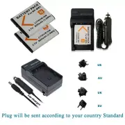 NP-BN1 Battery /Charger for Sony Cybershot DSC-WX390 DSC-W390 DSC-W350 DSC-W200