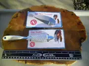 New In Package Fish Scaler Brush & Fish Bone Tweezers Remover Set Stainless 2PCS