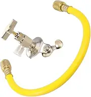 iplusmile 2pcs R134a Ac Hose Kit R12 R22 R134a Can Charging Hose Vehicle Ac Filling Tool