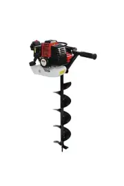 Rural Max Petrol Post Hole Digger With 3 Augers