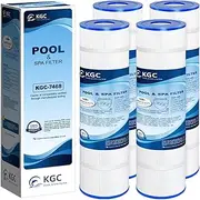 C-7468 Pool Filter Cartridge Replaces for Jandy CL 460/CV460, for PJAN115, for Ultral-A9, for Unicel C-7468, for Filbur FC-0810, for XLS-705/FC-6410, for Aladdin 21501, 26.94"x7.12"- 115 sq.ft, 4Pack