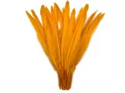 1/4 Lb. - Golden Yellow Goose Pointers Primaries Wing Wholesale Feathers (Bulk)
