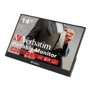 Verbatim 14" FHD IPS Portable Monitor - Black [49590]