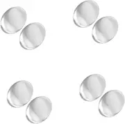4sets Odor Absorber Soaps Stainless Steel Soap for Home Kitchen Odor Remover Metal Soap Bar for Fish Smell 2pcs*4