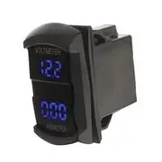 Hulk 4x4 Switch Size Dual Voltmeter & Ammeter