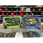 1:12 Scale Kawasaki ZX-14 & Yamaha YZE-R1 Motorcycle Bike Bundle | Diecast 1/12