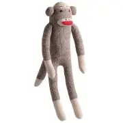 Multipet Sock Pals Monkey 10 inch