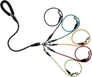 Pet Rope Lead – Dog Cord, Swivel | 360° Rotating Long with Cushioned Grip for Outdoor Activities, Hunting Trips, Training Runs, Field Practice, Travel Safety Walking