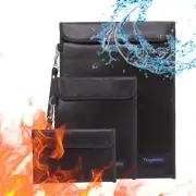 Security Fireproof Bags-3 Pack Fireproof Document Bag,Fire & Water Envelopes ...