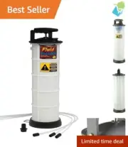 1.9-Gallon Chemical-Resistant Manual Fluid Extractor Pump With Quick-Drain Spout
