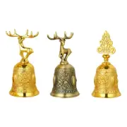 Hand Call Bell Pleasant Sound Desk Service Bell Vintage Table Decoration Bells