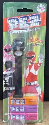 PEZ *Zack - Mighty Morphin Power Rangers* Candy Dispenser Card (2016) NEW