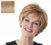 Toni Brattin Enchanting MEDIUM BLONDE Short Textured Cut Wig 317 PLUS HF New