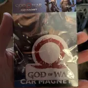 God of War 2018 Omega Logo Car Magnet | Kratos And Son | Video Game Collectible