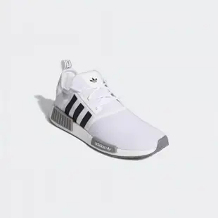 【adidas 愛迪達】運動鞋 男鞋 女鞋 慢跑 訓練 NMD_R1 PRIMEBLUE 白 GZ9261