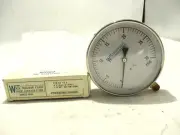 NEW WGTC EA14-A PRESSURE GAUGE 1/4 NPT LOWER 0-30 PSI