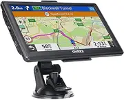 GPS Navigation for Car Truck RV, 7 Inch Touch Screen Vehicle GPS, Free Lifetime Maps of North America USA Canada Mexico, Lane Assistance, Spoken Turn-by-Turn Directions Ohrex Navigation System