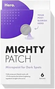Mighty Patch Micropoint for Dark Spots - Hydrocolloid Post-pimple Dark Spot Brightening Patch (6 Patches)