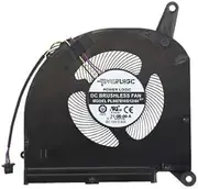 Laptop CPU GPU Cooling Fan PLB07010S12HH DC12V 0.50A 4Pin for Gigabyte Aorus 15G 15P 17G XC XB RX7G(CPU Fan)