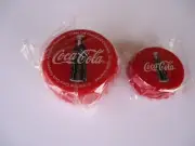 NEW 1998 COCA COLA BOTTLE CAP TYPE YOYO AND 1999 COCA COLA PENCIL SHARPENER