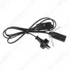 220V-250V E14 Lamp Power Cord Salt Lamp Power Cord Replacement 1.5 Meters Cable