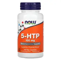 在飛比找iHerb優惠-[iHerb] NOW Foods 5-HTP 素食膠囊，1