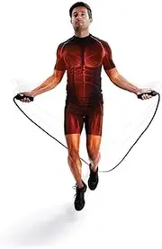 66fit Weighted Speed Jump Rope - Crossfit Boxing MMA Training Skipping Rope