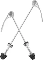 Mountain Bike Wheel Skewers Clip Bolts and Lever Set for Quick Release Axle Enhance Biking Performance