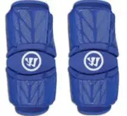 NEW Warrior Adult LARGE royal blue Burn 2 Lacrosse Arm guards
