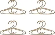 8Pcs Rattan Clothes Hanger Nordic Style Kids Garments Organizer Rack Children Hanger Kids Room Decor Hangers for Clothes